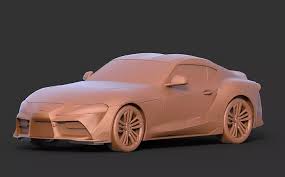 3D printable model – Toyota Supra A90