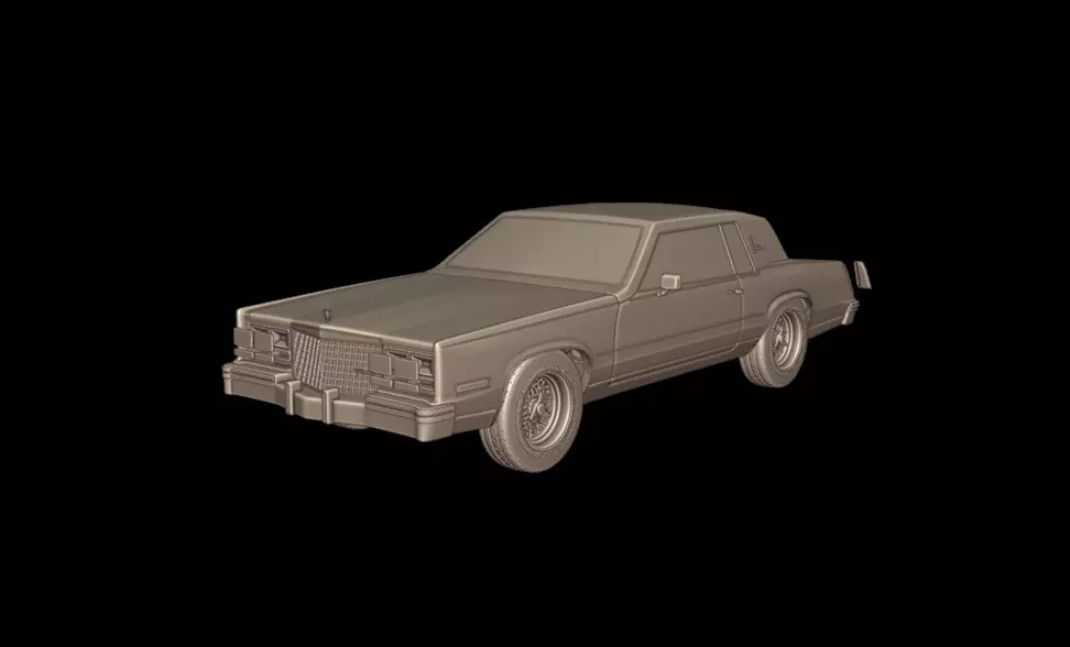 3D printable model  –  1973 Cadillac El Dorado