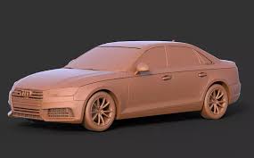 3D printable model – AUDI A4