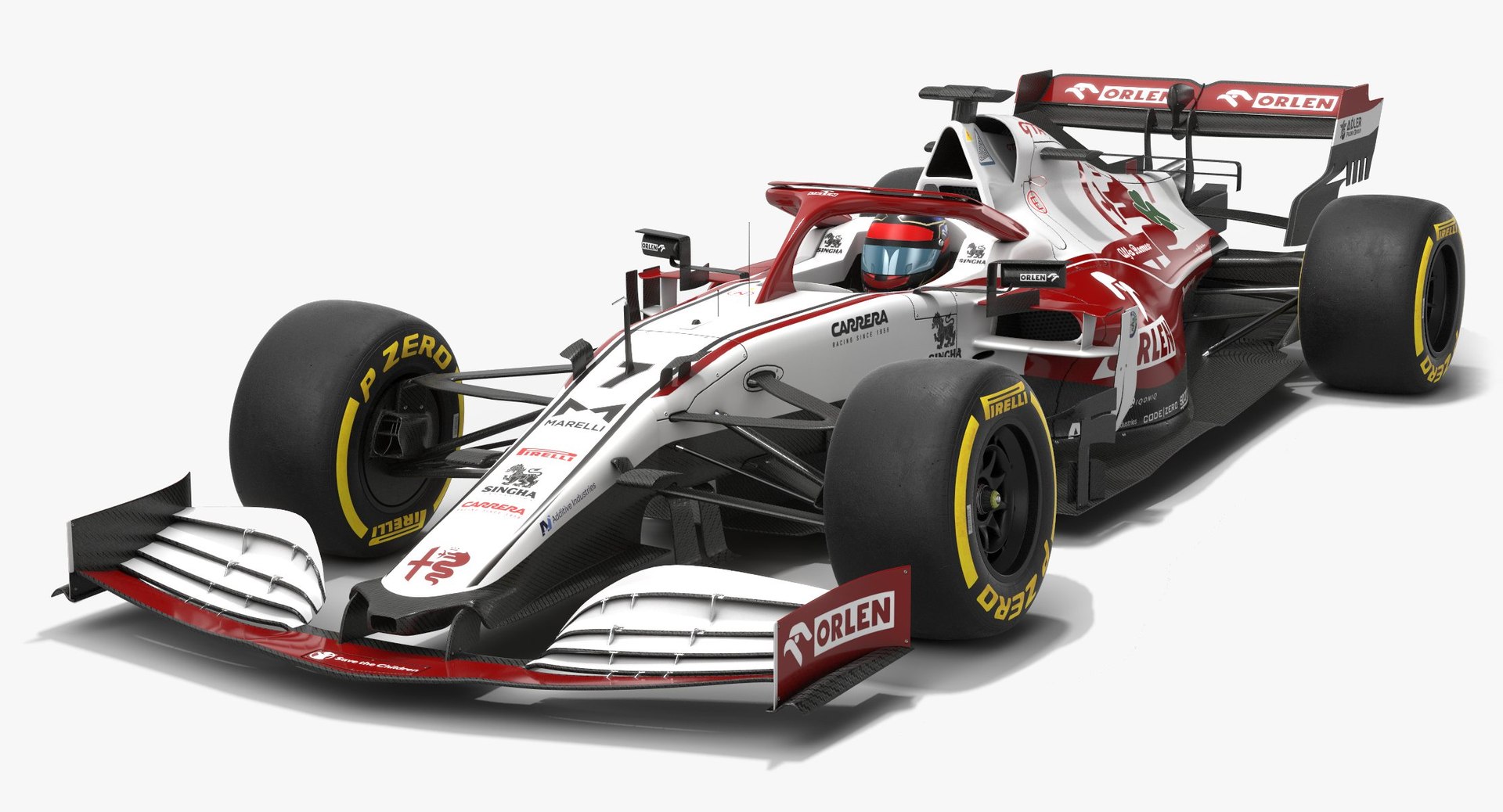 3D printable model  –  Alfa Romeo Sauber c41 2021