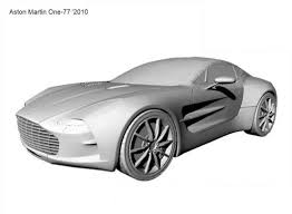 3D printable model – Aston Martin One-77 2010