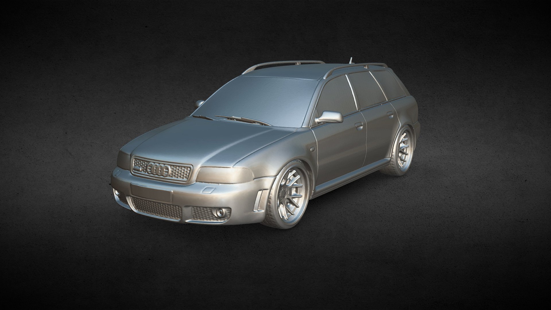 3D printable model – Audi A4 B5.5