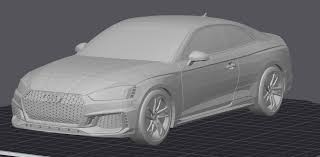 3D printable model – Audi RS5 2019