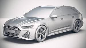3D printable model – Audi RS6 2020
