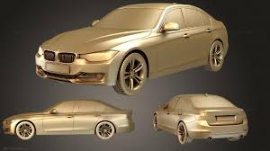 3D printable model – BMW M3 F30 Sedan 2015 Set Max