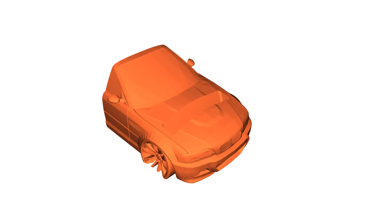 3D printable model – BMW Stand for SmartPhone