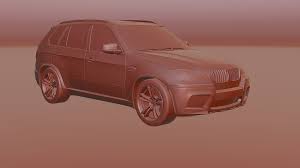 3D printable model – BMW X5 E70 2010