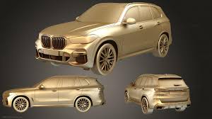 3D printable model – BMW X5 G05 M sport 2019