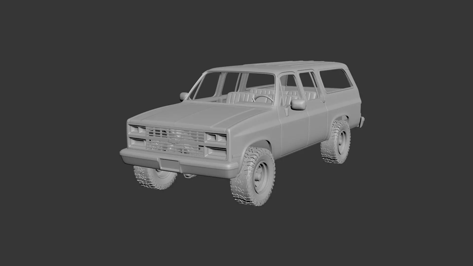 3D printable model – Blazer 1989