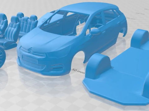 3D printable model  –  C4 2011