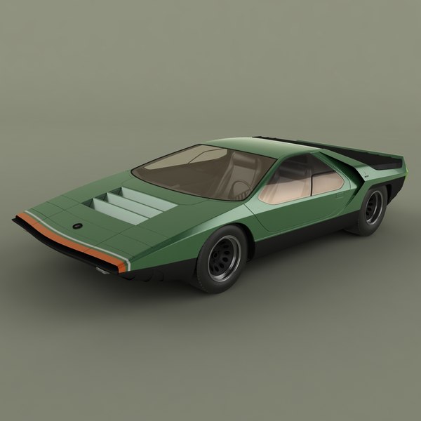 3D printable model  –  Carabo Concept 1968