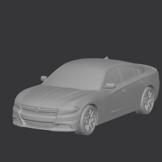 3D printable model – Charger 2015