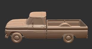 3D printable model – Chevrolet C10 1966