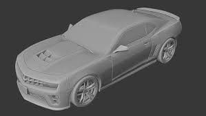 3D printable model – Chevrolet Camaro SS