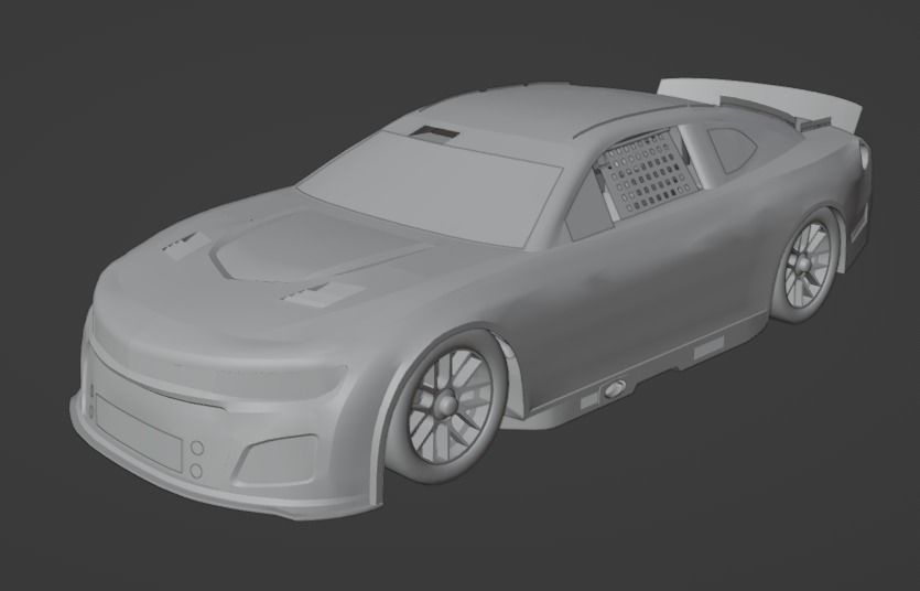 3D printable model – Chevrolet NASCAR Camaro ZL1 2020