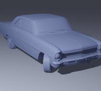 3D printable model – Chevrolet Nova SS 1966