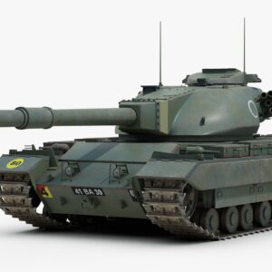 3D printable model – Conqueror Tank