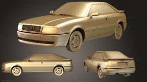 3D printable model – Coupe 8B 1991