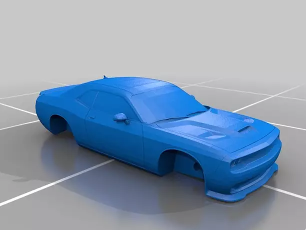3D printable model – Dodge Challenger SXT