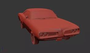 3D printable model – Dodge Coronet