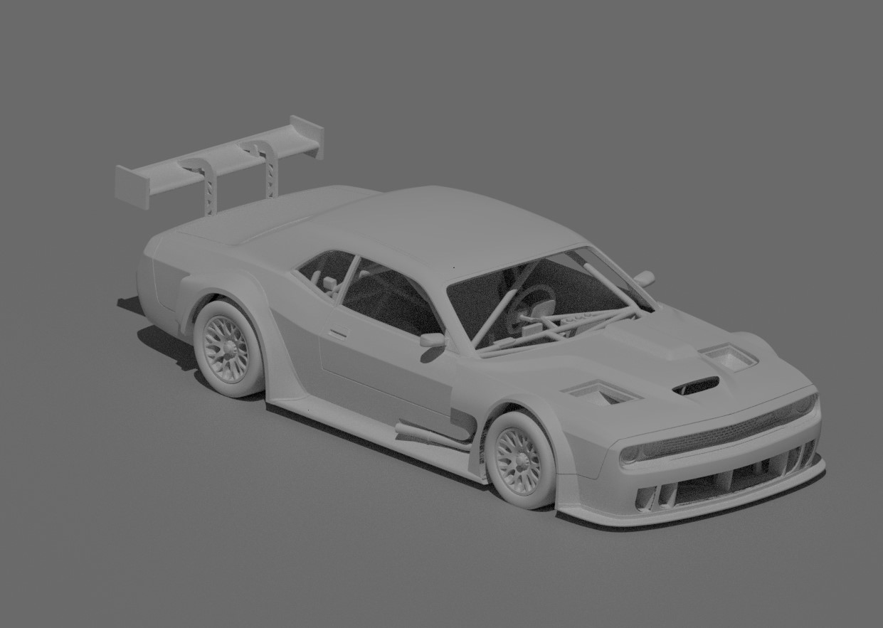 3D printable model – Dodge TC