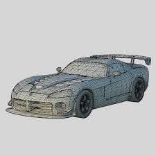 3D printable model – Dodge Viper SRT10 ACR
