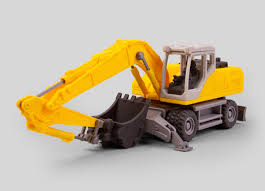 3D printable model – Excavator Foldable