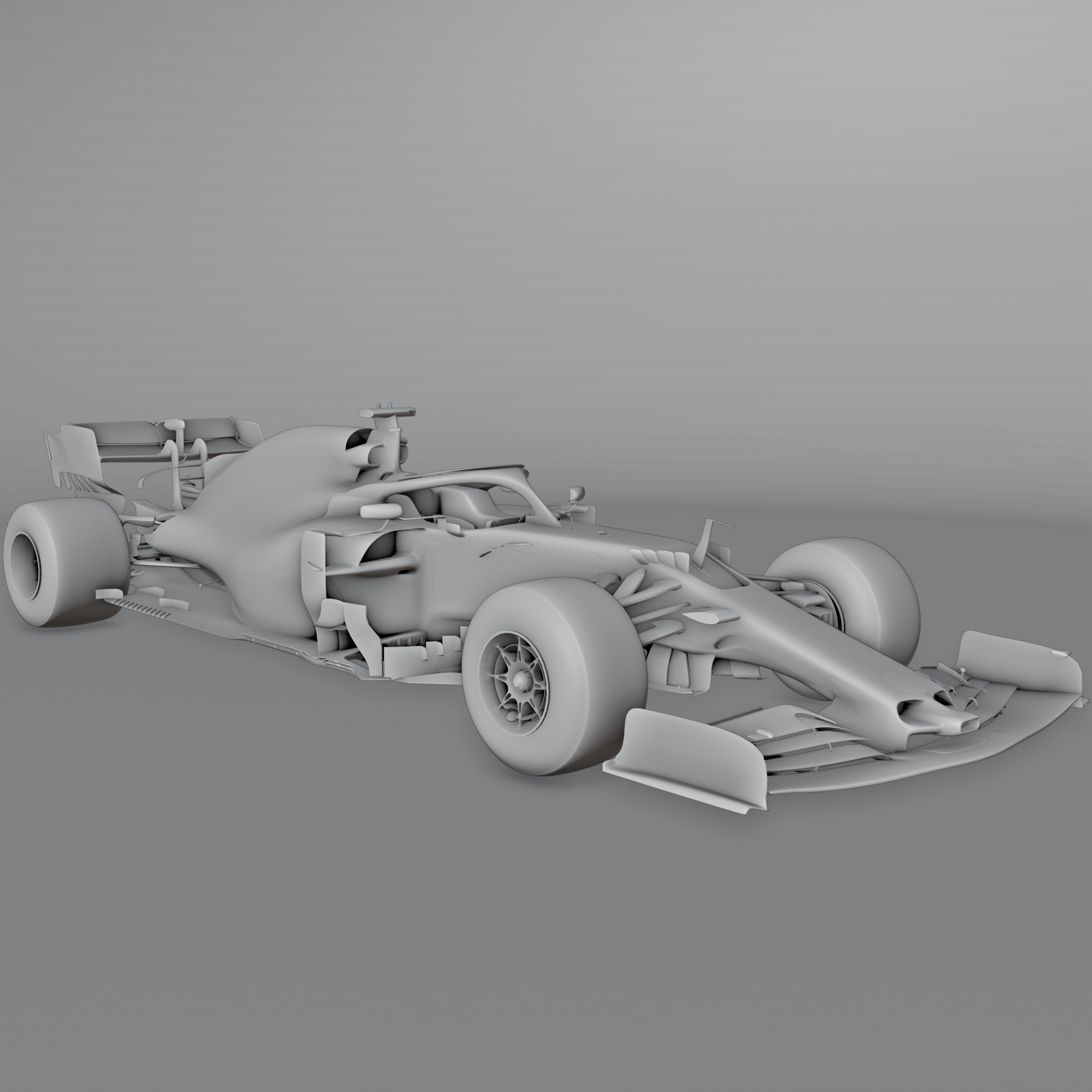 3D printable model  –  F1 2019 Alfa Romeo Racing c38