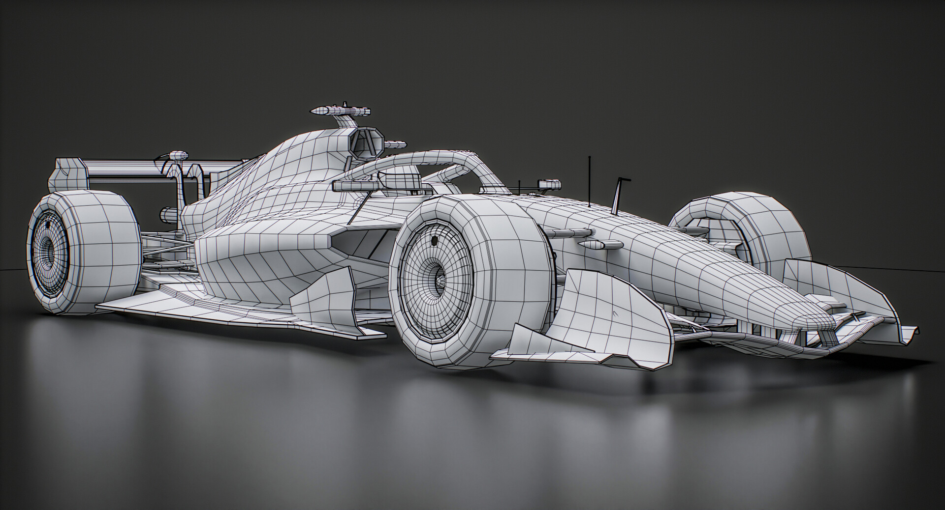 3D printable model  – FERRARI F1