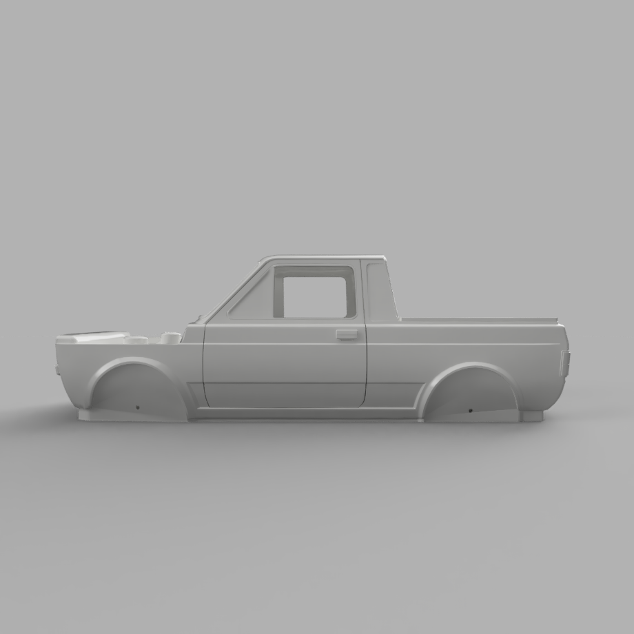3D printable model  –  FIAT 147 PICK UP