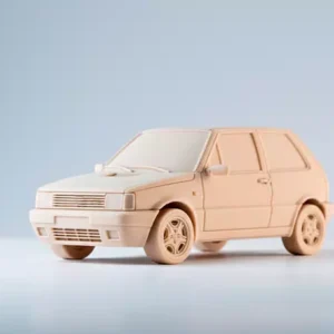 3D printable model  –  FIAT UNO 1980