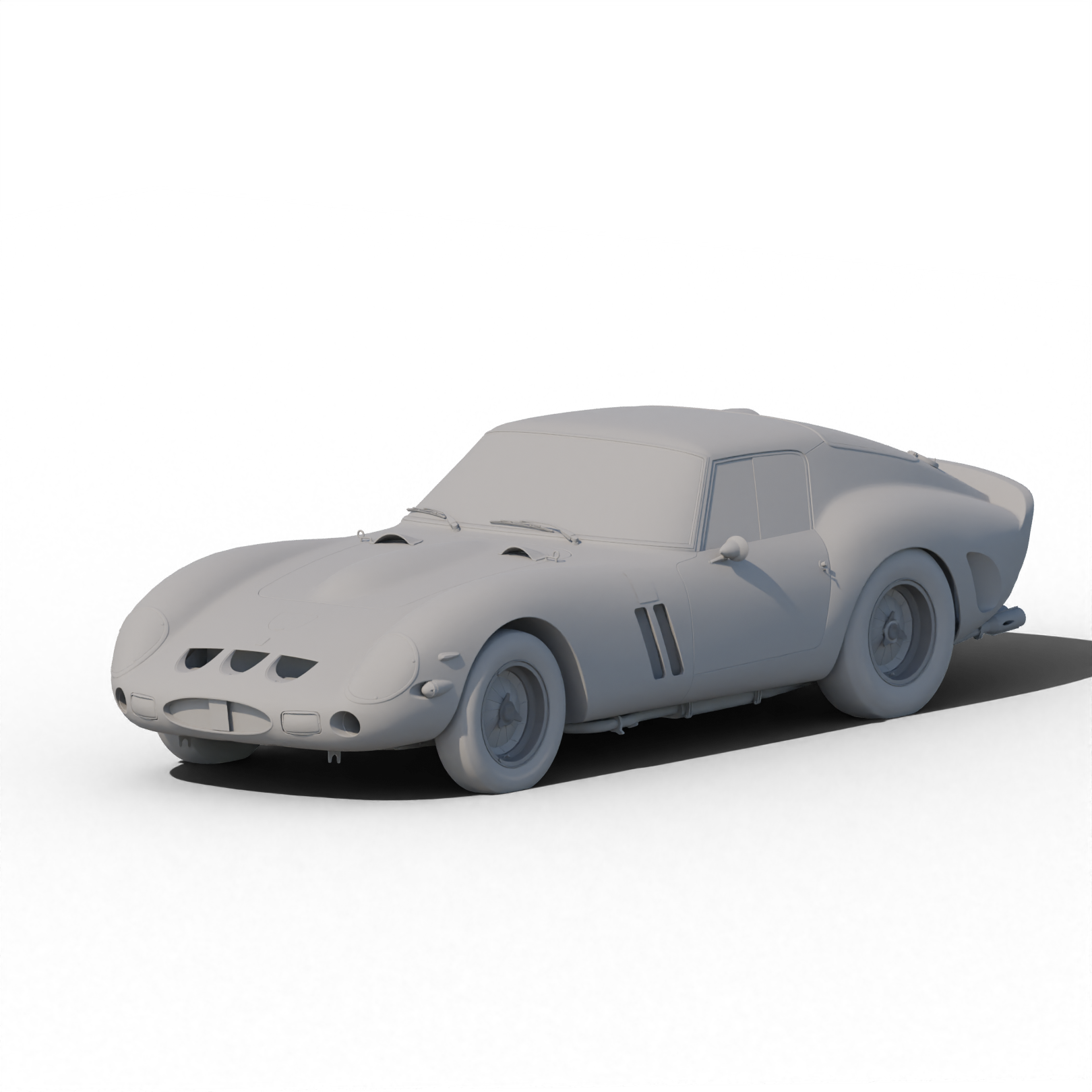 3D printable model  –  Ferrari 250 GTO