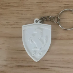3D printable model  –  Ferrari+keychain