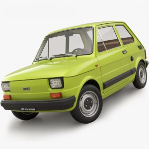 3D printable model  –  Fiat-126