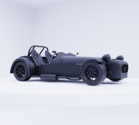 3D printable model – Foldable CaterHam Super 7