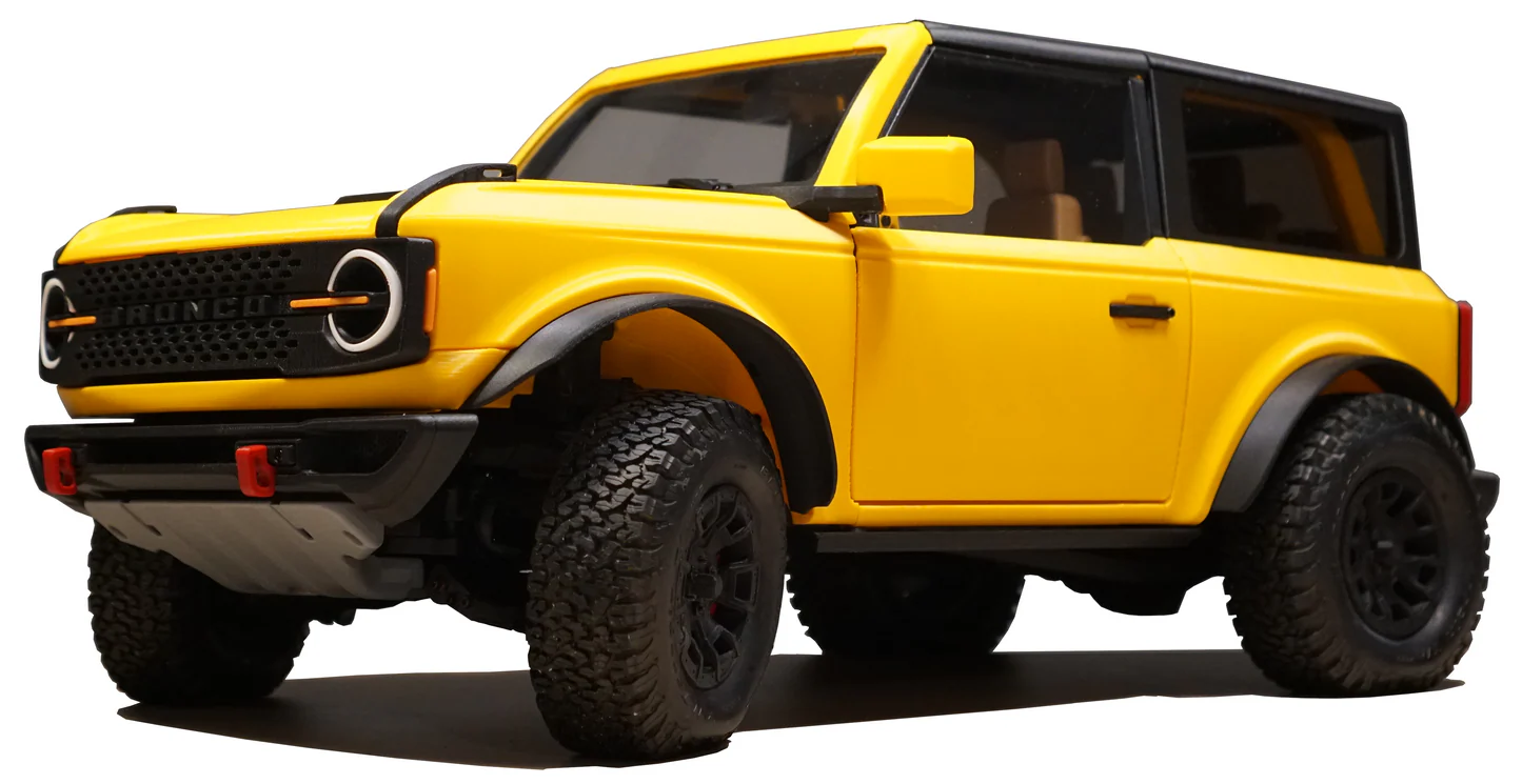 3D printable model  –  Ford 2025 – 3ronco Casadio RC Car Assembly Guide