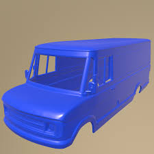 3D printable model – Ford A-Series PanelVan 1973