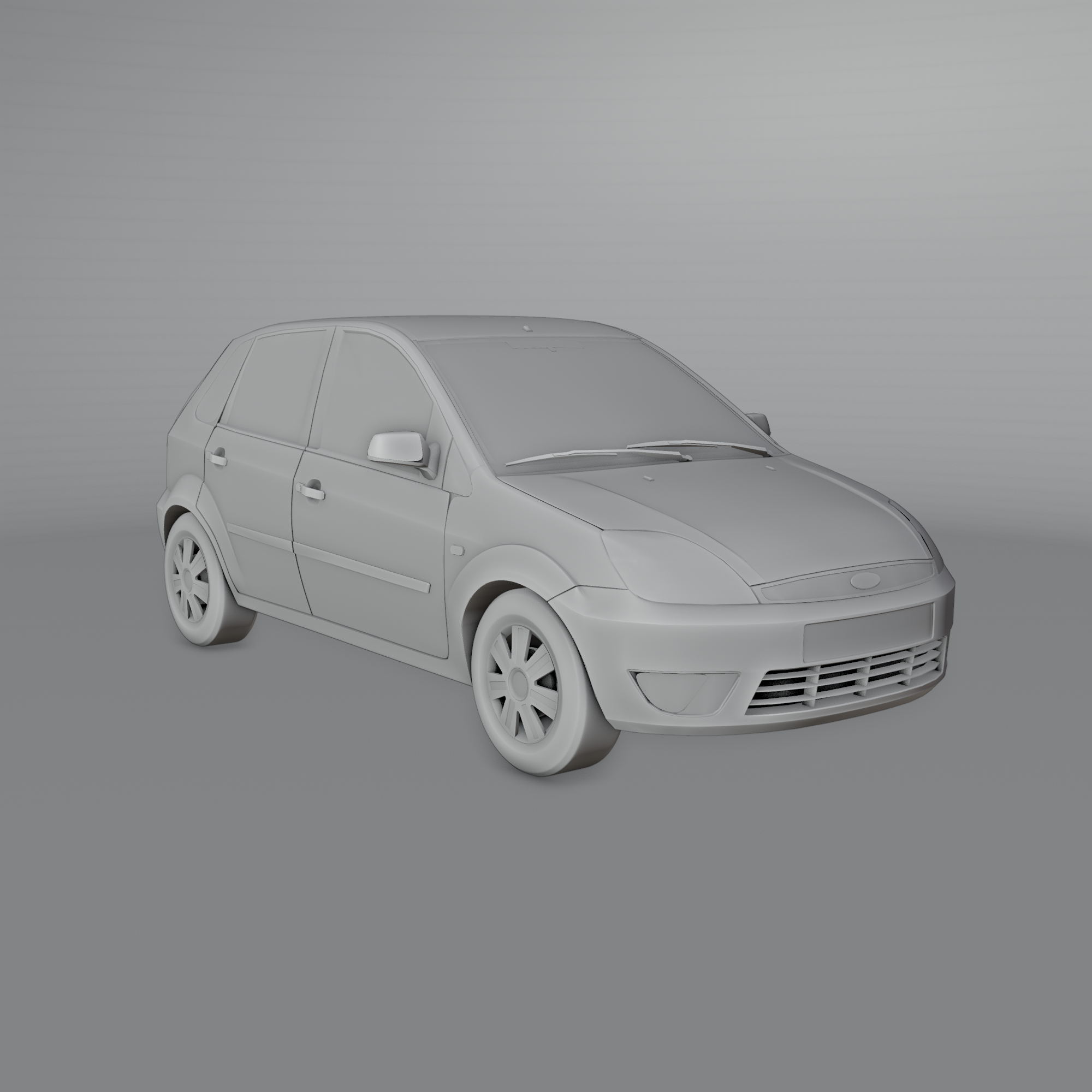 3D printable model – Ford Fiesta 2005