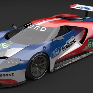 3D printable model – Ford GTLM