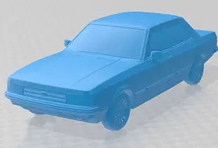 3D printable model – Ford Granada Sedan 1982