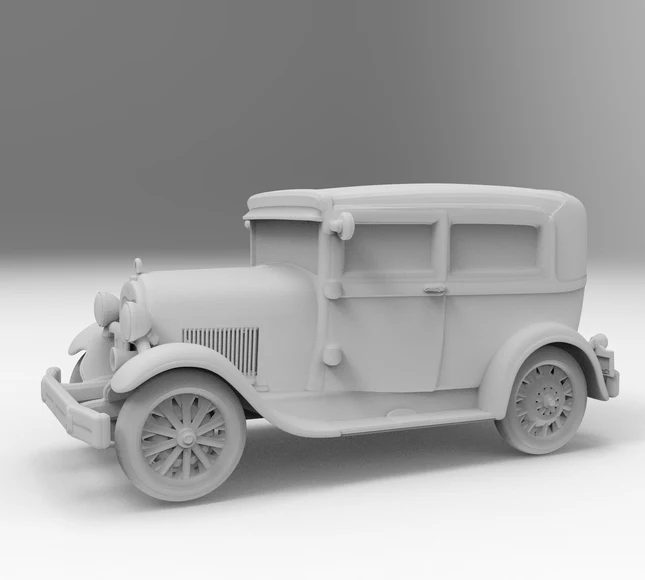 3D printable model – Ford Model A Tudor 1929