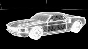 3D printable model – Ford Mustang Mach 40