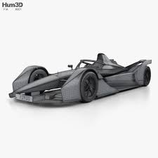 3D printable model – Formula E Gen2