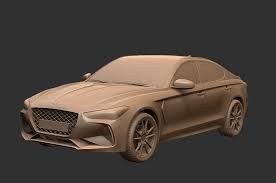 3D printable model – Genesis G70 2018