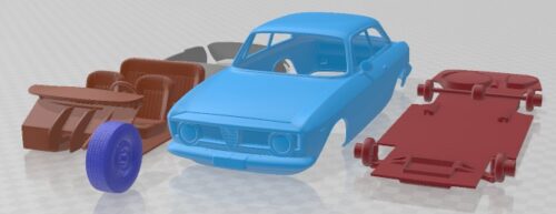 3D printable model  –  Giulia 1964