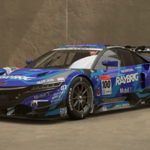 3D printable model  –  HONDA NSX GT CONCEPT