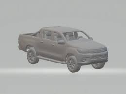 3D printable model – Hilux 2012