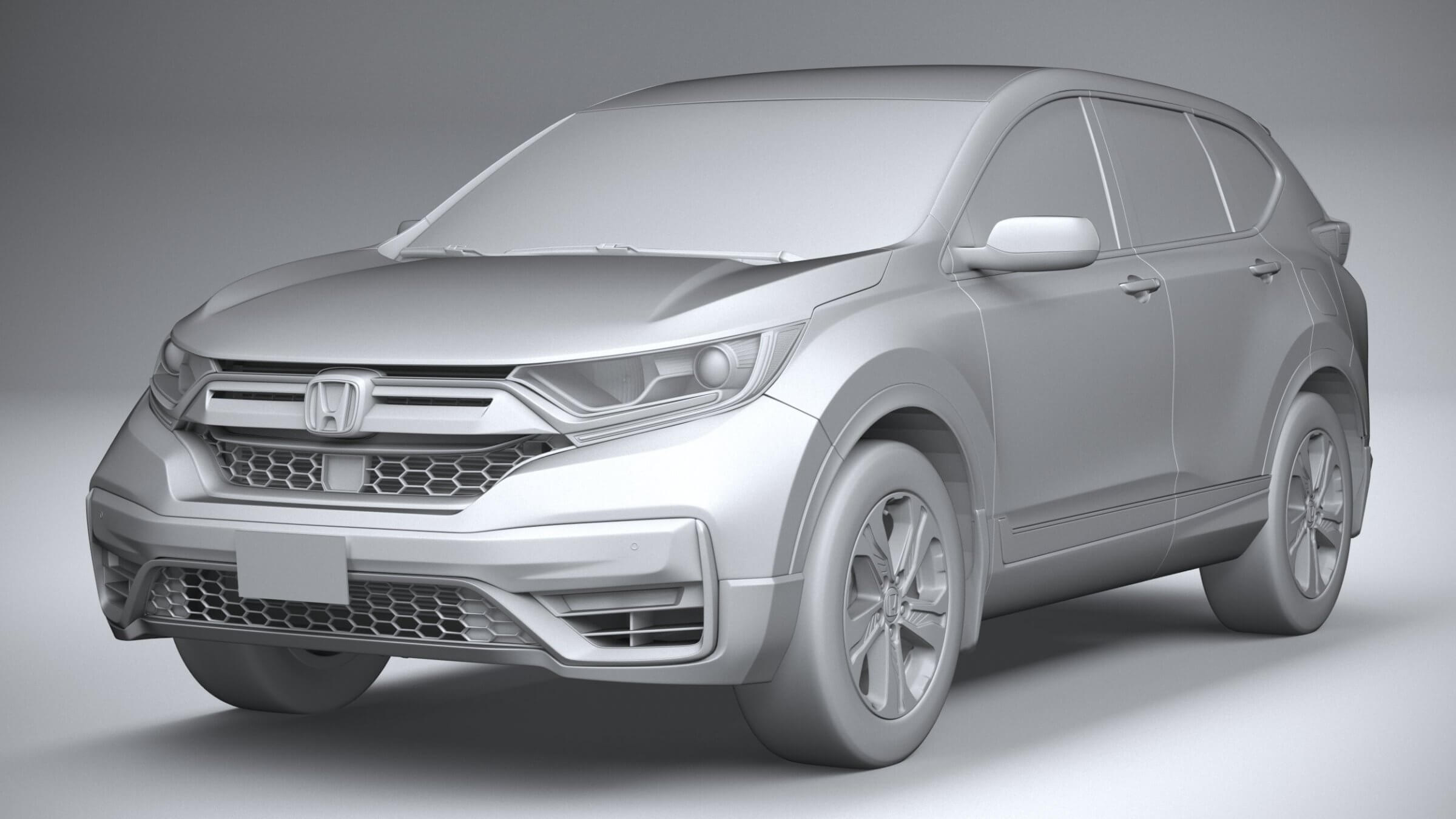 3D printable model  –  Honda CR V lx-2021
