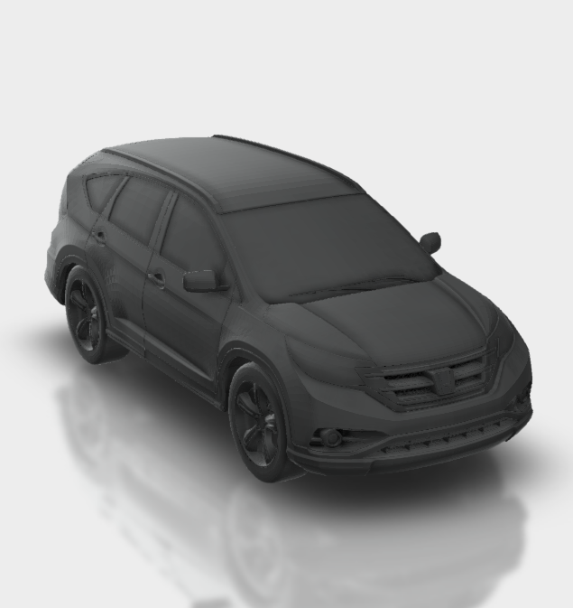 3D printable model  –  Honda CRV 2020