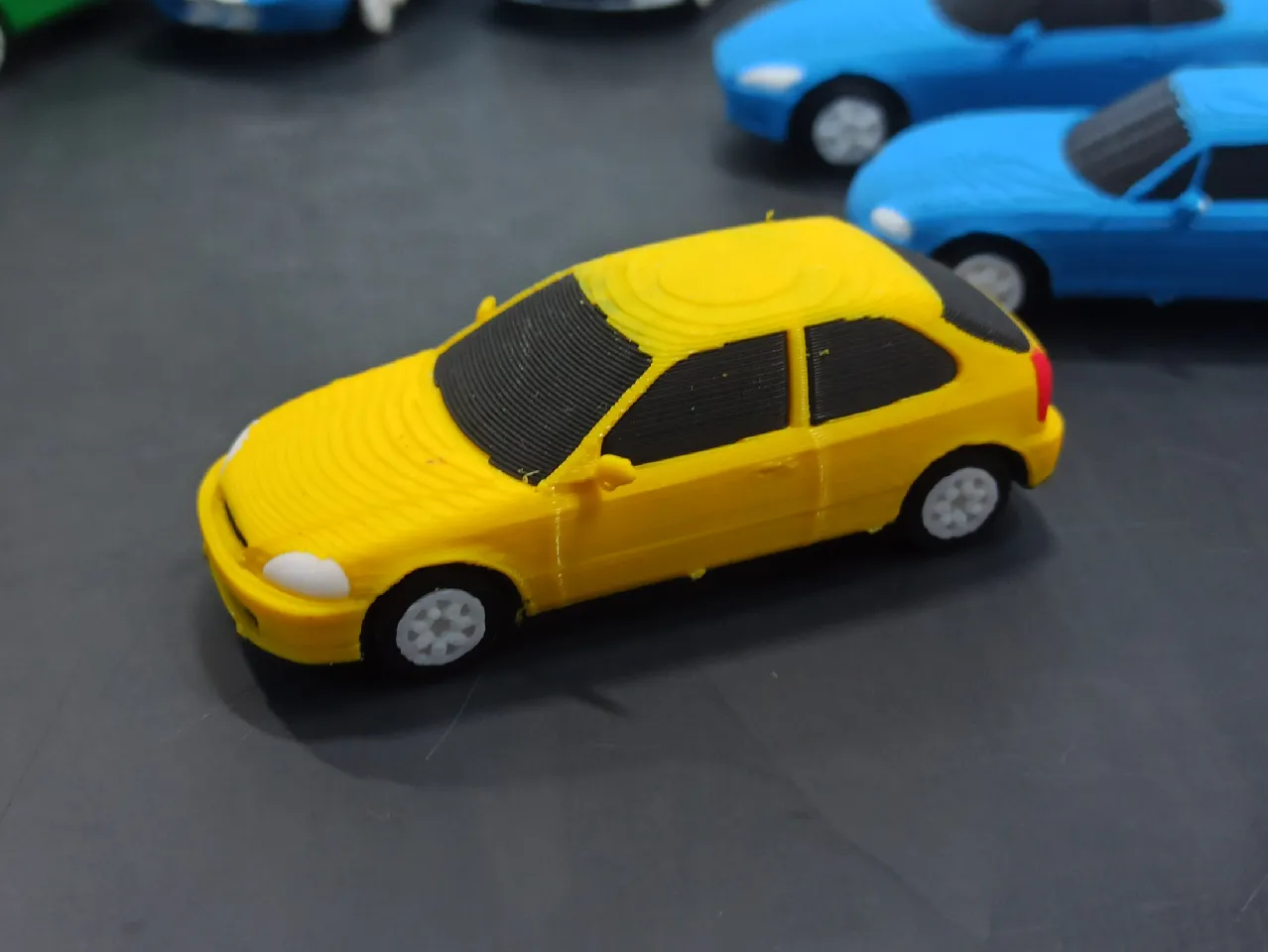 3D printable model  –  Honda Civic Type R kit Card